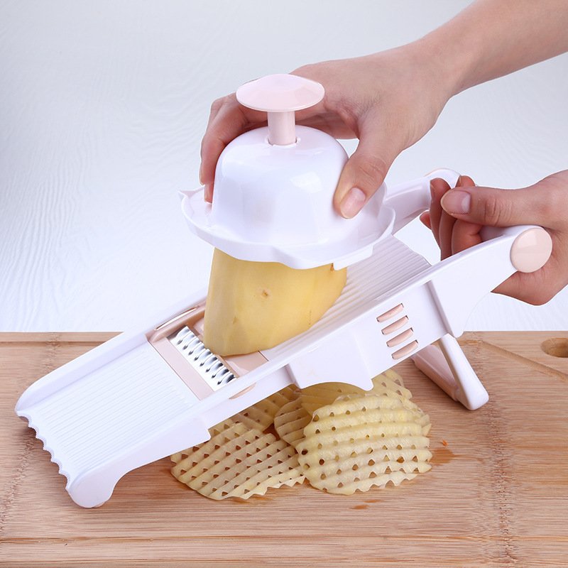 4731163634_1294849788.jpg Multifunction kitchen shredder shredding device for fast vegetables chopped vegetables shredded potato shredding device grater slicer - Image 1